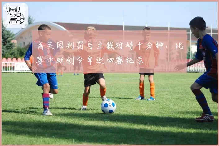 高芙因判罚与主裁对峙十分钟，比赛中断创今年巡回赛纪录
